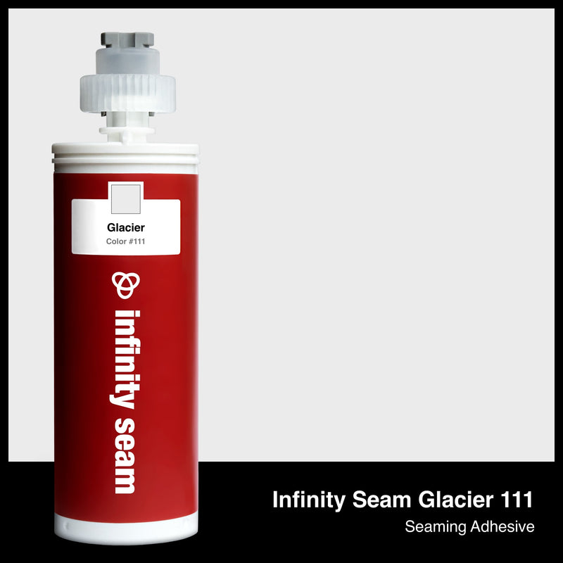 Infinity Seam Glacier 111 cartridge and glue color
