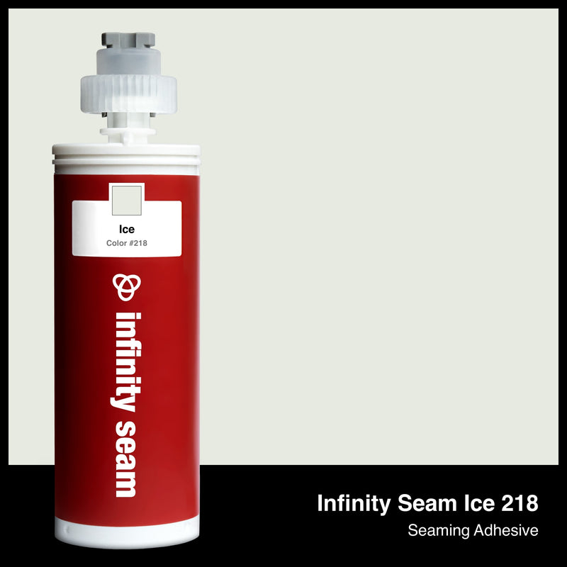 Infinity Seam Ice 218 cartridge and glue color