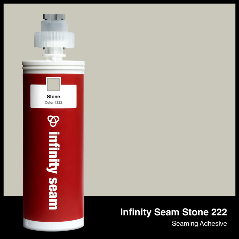 Infinity Seam Stone 222 cartridge and glue color