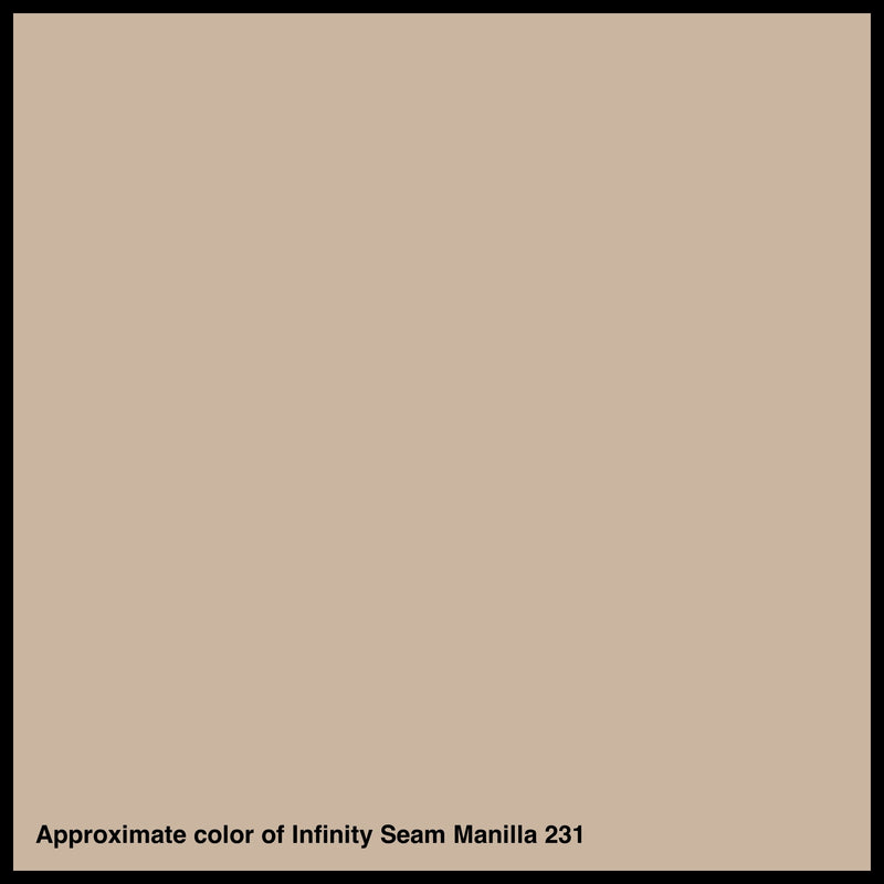 Infinity Seam Manilla 231 glue color