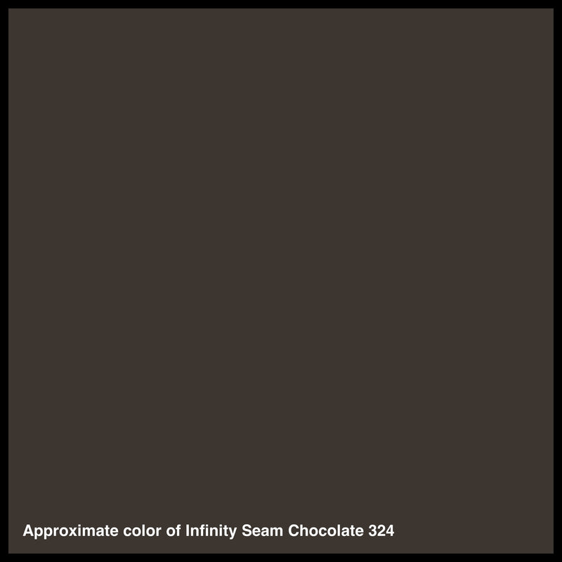 Infinity Seam Chocolate 324 glue color