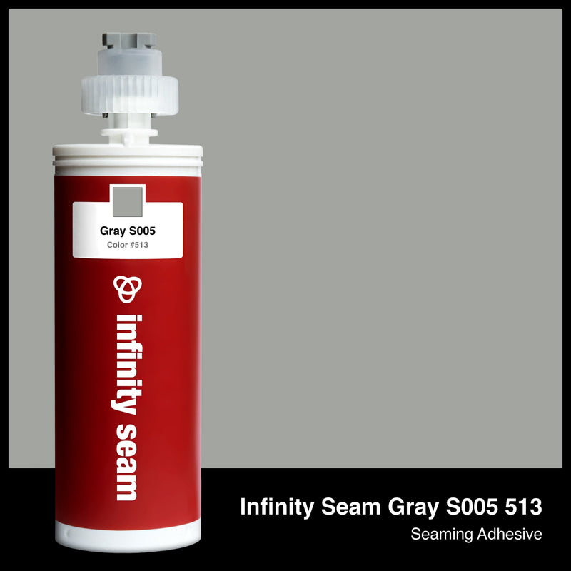 Infinity Seam Gray S005 513 cartridge and glue color