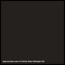 Infinity Seam Midnight 532 glue color