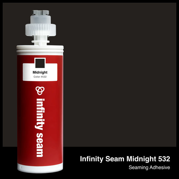 Infinity Seam Midnight 532 cartridge and glue color