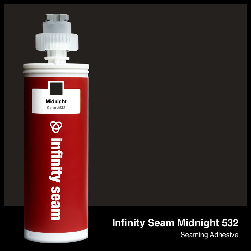 Infinity Seam Midnight 532 cartridge and glue color