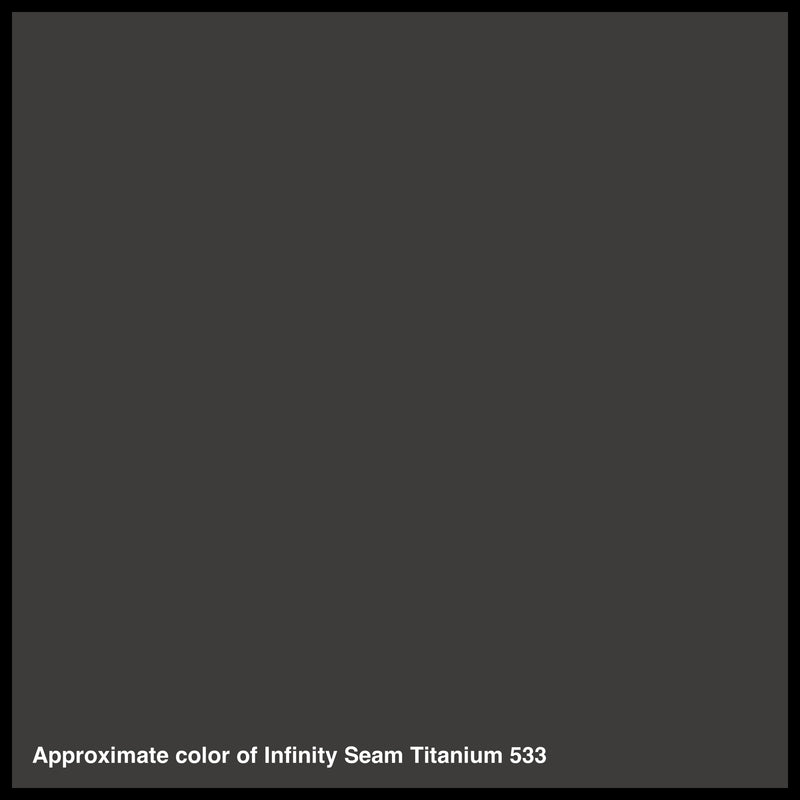 Infinity Seam Titanium 533 glue color