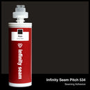 Infinity Seam Pitch 534 cartridge and glue color