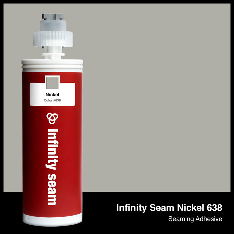 Infinity Seam Nickel 638 cartridge and glue color