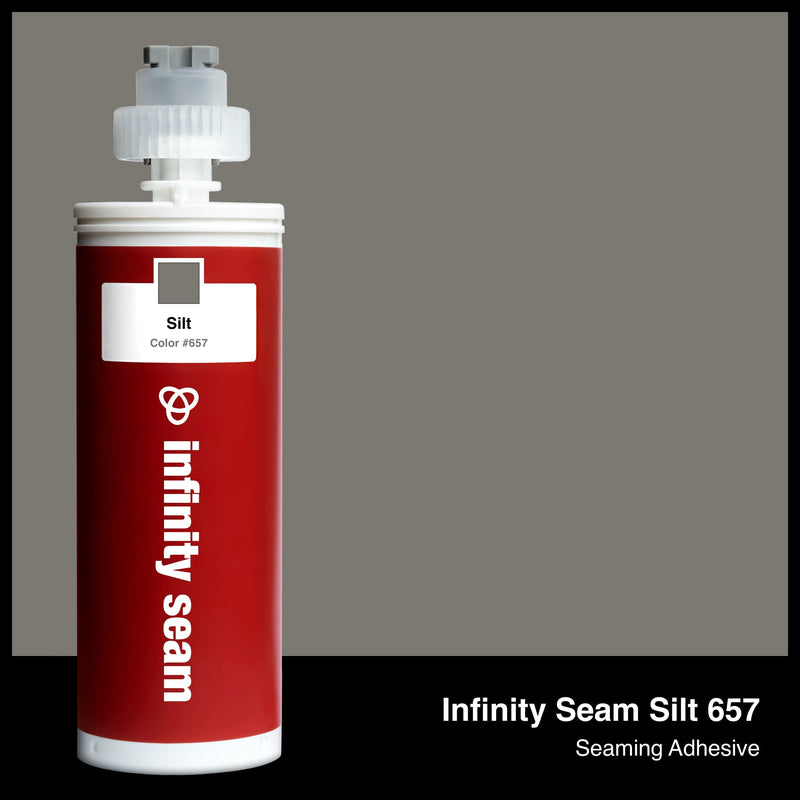 Infinity Seam Silt 657 cartridge and glue color
