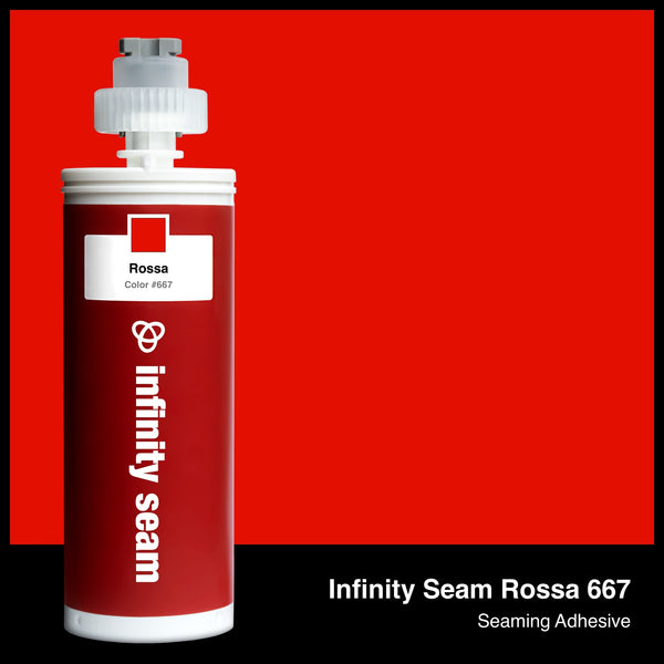Infinity Seam Rossa 667 cartridge and glue color