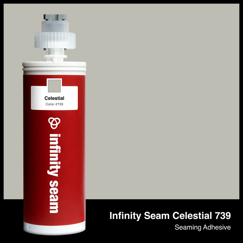 Infinity Seam Celestial 739 cartridge and glue color