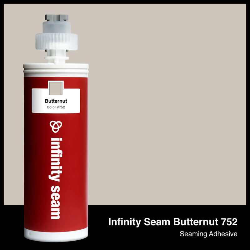 Infinity Seam Butternut 752 cartridge and glue color