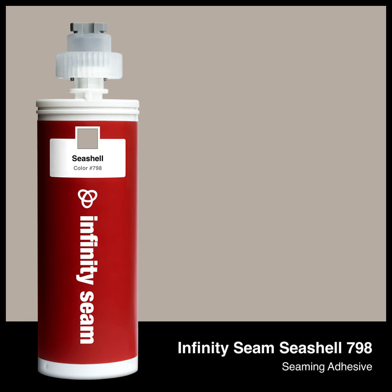 Infinity Seam Seashell 798 cartridge and glue color