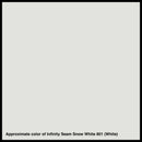 Infinity Seam Snow White 801 glue color