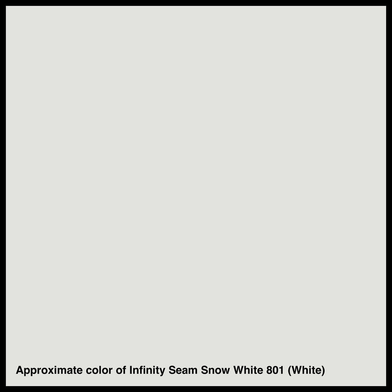 Infinity Seam Snow White 801 glue color