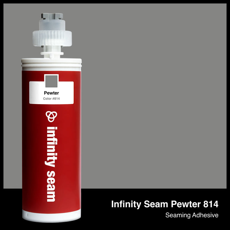 Infinity Seam Pewter 814 cartridge and glue color