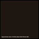 Infinity Seam Earth Brown 820 glue color