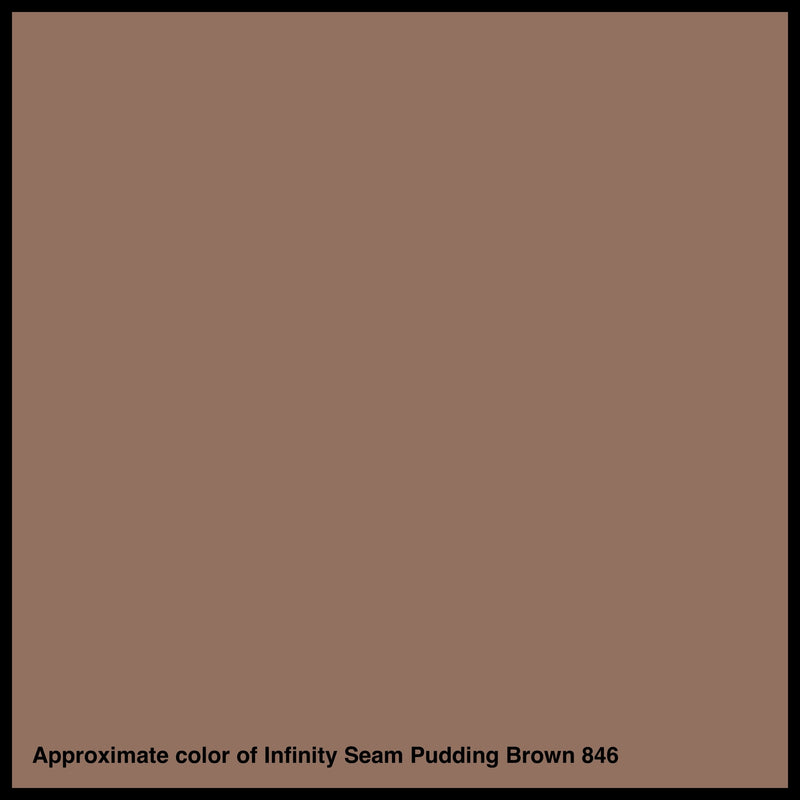 Infinity Seam Pudding Brown 846 glue color
