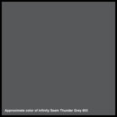Infinity Seam Thunder Grey 853 glue color