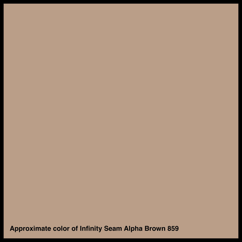 Infinity Seam Alpha Brown 859 glue color