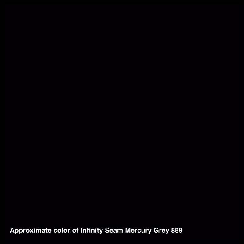Infinity Seam Mercury Grey 889 glue color