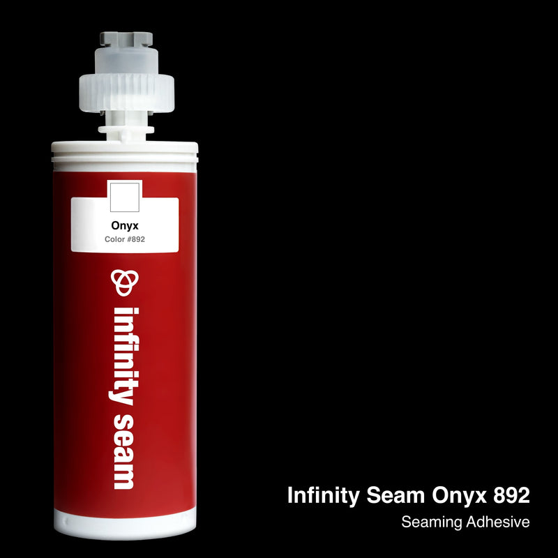 Infinity Seam Onyx 892 cartridge and glue color