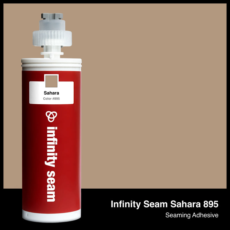 Infinity Seam Sahara 895 cartridge and glue color
