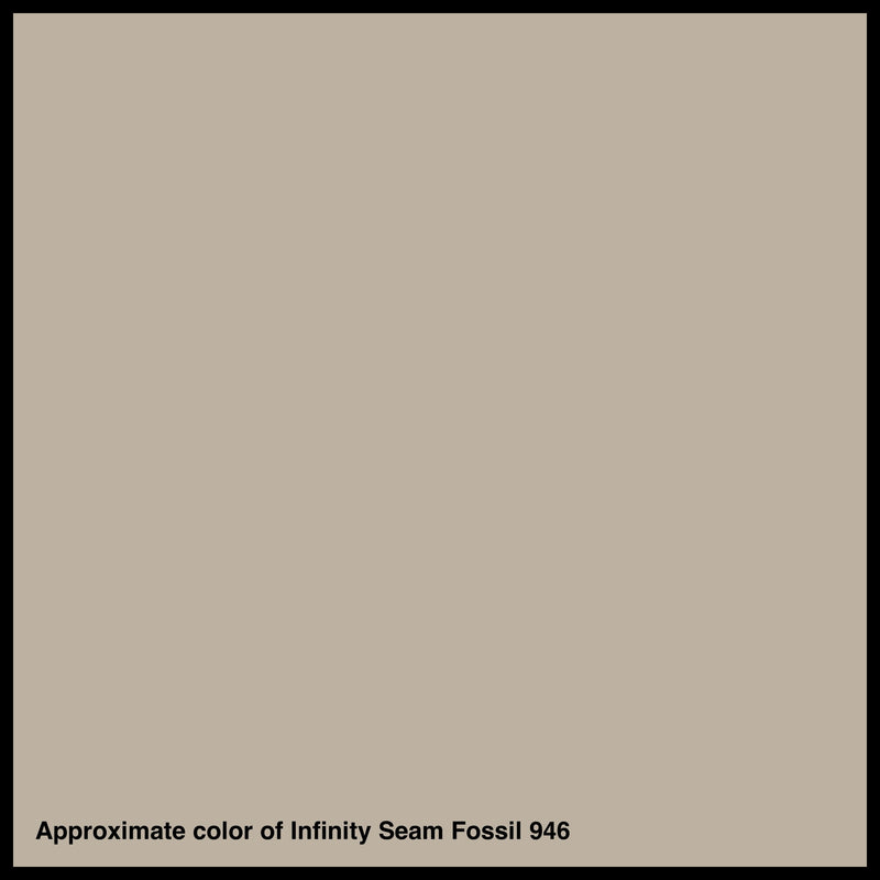 Infinity Seam Fossil 946 glue color